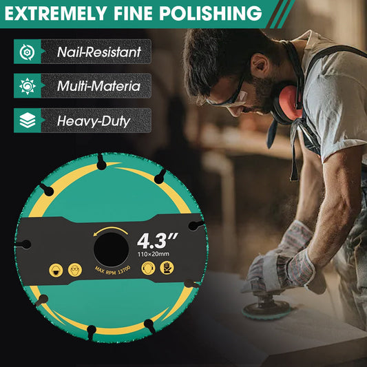 Träbearbetningssågblad för vinkelslipar