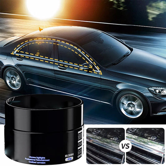 🔥Köp 2 få 1 gratis🔥Car Chrome Polish & Rust Remover Kit