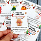 🎄Tidiga julrean – 50% rabatt🔥🎁10-pack små julkramar i fickformat