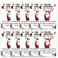 🎄Tidiga julrean – 50% rabatt🔥🎁10-pack små julkramar i fickformat