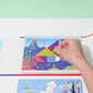 Magnetiskt tangram-pussel för barn