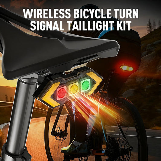 Trådlöst blinkers- och bakljuspaket för cyklar