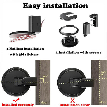 🎊Gratis 3M-lim🎁Mekanisk golvstopp