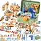 🧰 50 % RABATT NU! 🧒 Kreativt DIY-verktygsset för barn – bygg, skruva & skapa – utvecklar kreativitet och motorik – perfekt present 🎁