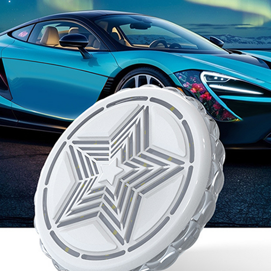 🔈🔈50% rabatt✨🚗【Bilinredning Takljus - Magnetisk Multi-Läges Uppladdningsbar】✨