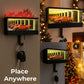 ⏳Begränsad tid 50 % rabatt⏰Infinity Mirror LED-nyckelhållare för garage🗝️🪞🏎️