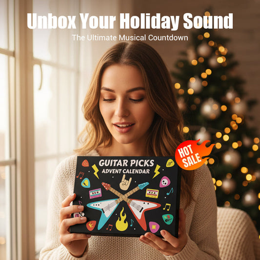 🎸24-dagars adventskalender med gitarrplektrum🎵