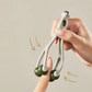 Massageset av natursten: skrapbräda, fingerklämma och äggformad massager