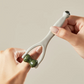 Massageset av natursten: skrapbräda, fingerklämma och äggformad massager