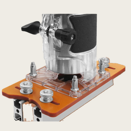 2-i-1 kompakt träslitsbas