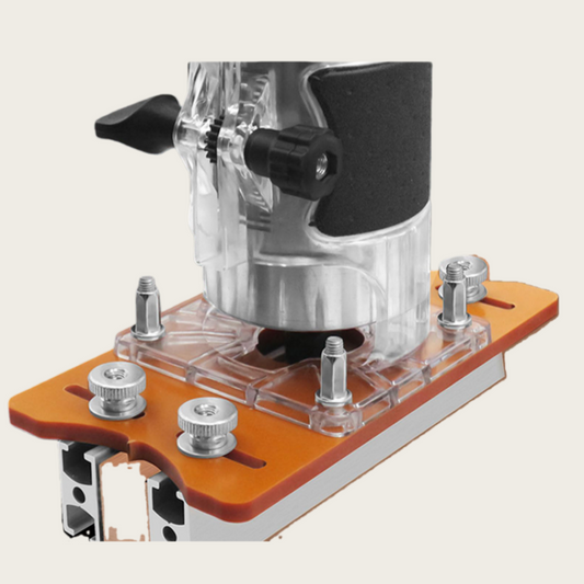 2-i-1 kompakt träslitsbas