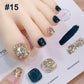Mode Glitter tvåfärgat nagellack-kombinationsset