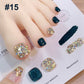 Mode Glitter tvåfärgat nagellack-kombinationsset