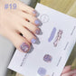 Mode Glitter tvåfärgat nagellack-kombinationsset