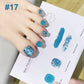 Mode Glitter tvåfärgat nagellack-kombinationsset