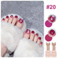 Mode Glitter tvåfärgat nagellack-kombinationsset