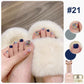 Mode Glitter tvåfärgat nagellack-kombinationsset