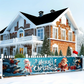 🔥Solange der Vorrat reicht 40 % Rabatt!🎉Utomhus Merry Christmas hängande banner