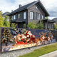 🔥Solange der Vorrat reicht 40 % Rabatt!🎉Utomhus Merry Christmas hängande banner