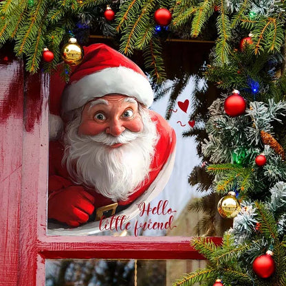 🎅🏻 Julklapps- och snöflinga-fönsterdekal