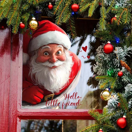 🎅🏻 Julklapps- och snöflinga-fönsterdekal