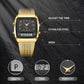 LIEBIG Roman Retro Dual System multifunktionell digital sportklocka