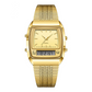 LIEBIG Roman Retro Dual System multifunktionell digital sportklocka