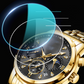 Men's Multifunction Chronograph Watch with Calendar