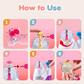 DIY bubbelkit med pump för barn