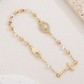 ⛪ 50 % RABATT NU! 🎉 Elegant armband med strass och kors – justerbar kedja, allergivänligt och glittrande design inspirerad av tron ✨📿📦