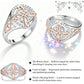 🎁✨Elegant tvåtonig Keltsknotzirkonring🔥