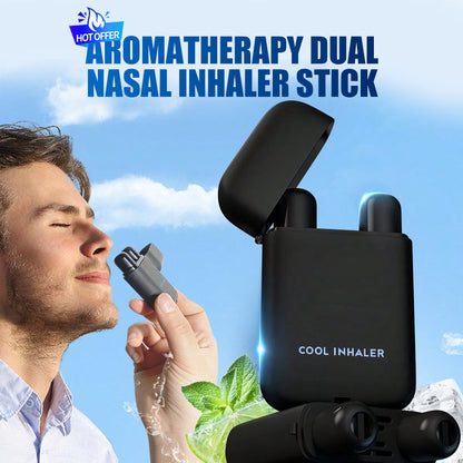 Aromaterapi Dubbel Näsinhalator Stick