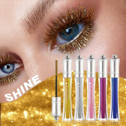 💎Köp 1 få 1 gratis🌟Vattentät glittrande färgad mascara