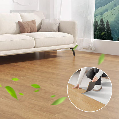🧱 KÖP 3 FÅ 3 GRATIS! 🔥🏠 Självhäftande golvplattor i trälook – vattentäta, enkla att lägga själv