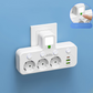 🔌 50% RABATT! ⚡ Smart Grenuttag med USB – Överbelastningsskydd, USB-C Laddning & Barnsäker Skydd 🔒