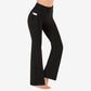 🔥Ultra Sculpt Högmidjade Utsvängda Leggings med Magkontroll
