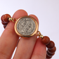 💥Unisex Adjustable Wooden Beads St Benedict Bracelet