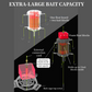 🎣 50% RABATT! 🐟 Reverse Bottom Bait Cage Rig – Lyfter Betet, Drar Stora Fiskar & Hindrar Fastnande 💎
