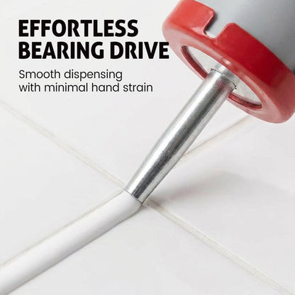 Värdepaket: Tätningspistol med roterande cylinder + tätningsskrapor