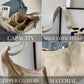 🔥⏰Designer Direct Sales👜Damkläder Enfärgad nylonväska med axelrem