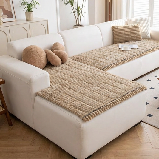 Quiltad halkfri manchester soffdyna