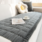 Quiltad halkfri manchester soffdyna