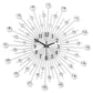 ✨50% RABATT🕰️ Kreativ väggklocka i strass – Tyst, minimalistisk lyx för vardagsrum, matsal och entré! 💎🏡
