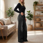 🎁 Nya Tillskott 2026 – 50% Rabatt 💥 Retro Flare Jeans för Kvinnor med Fickor