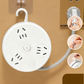 🔌50% RABATT🔋Utdragbar Grenuttag med Krok och USB-portar – 5 Uttag, 3 USB-portar & Säker Överbelastningsskydd🏠