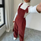 Damoverall i bred benbredd i corduroy