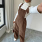Damoverall i bred benbredd i corduroy
