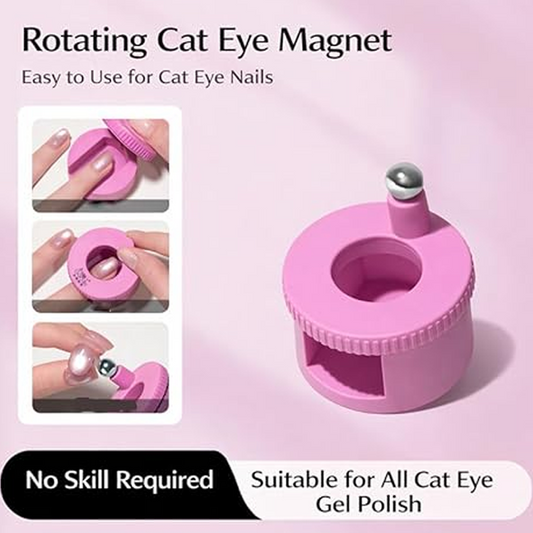 Roterande Cat's Eye nagelmagnetverktyg