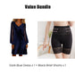 Women’s Elegant Cowl Neck Knee-Length Sheath Dress