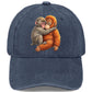 ⏳Begränsad tid 50 % rabatt⏰Vintage söt baseballkeps med djurmotiv🐵🧢